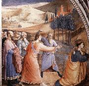 ANGELICO  Fra The Stoning of St Stephen Spain oil painting artist